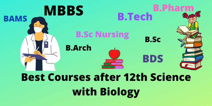 Best Courses after 12th Science with Biology or PCB
