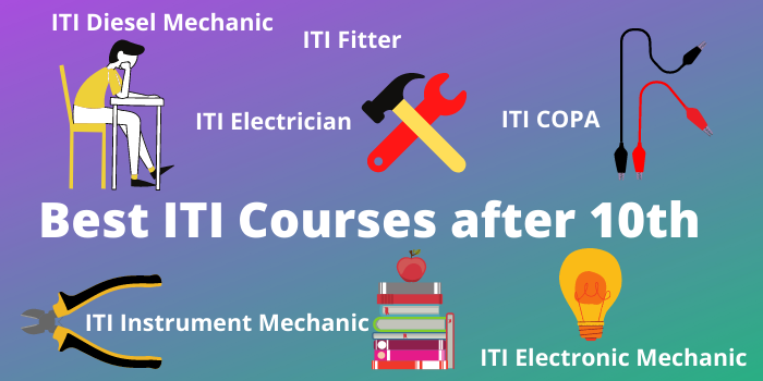 best iti courses list after 10th