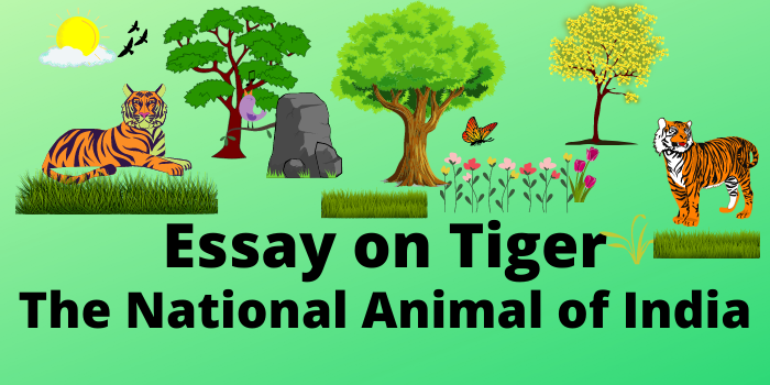 essay on tiger in english for all students