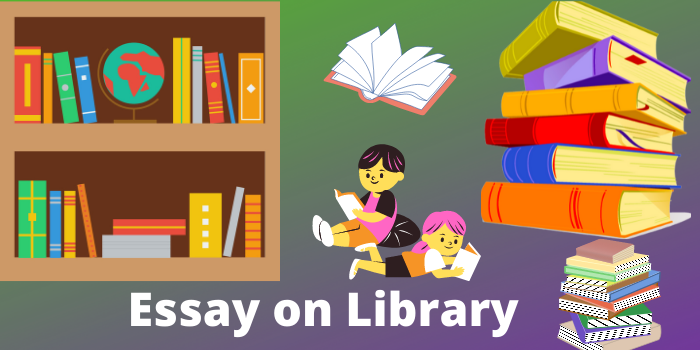 essay on library in English
