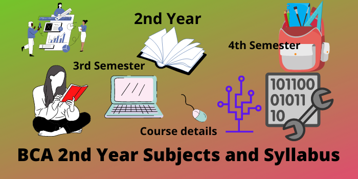 BCA 2nd year subjects list and syllabus