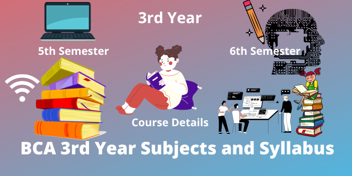 BCA 3rd year subjects list and syllabus