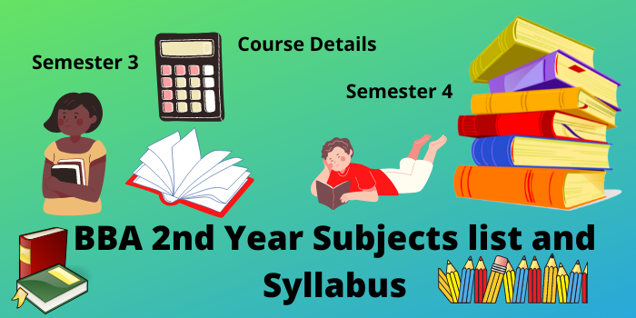 BBA 2nd year subjects list and syllabus