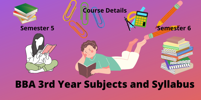 BBA 3rd year subjects list and syllabus