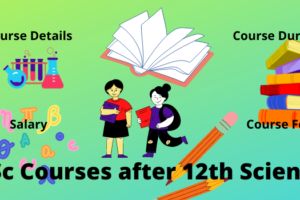BSc courses after 12th science