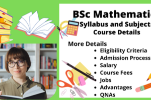 BSc Maths Syllabus and Subjects list and Syllabus, Course Details